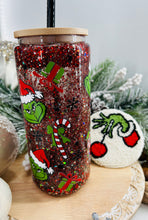 Load image into Gallery viewer, Grinchy Snowglobe