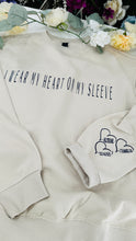 Cargar imagen en el visor de la galería, I Wear My Heart On My Sleeve Sweatshirt
