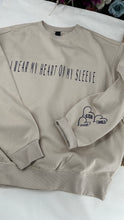 Cargar imagen en el visor de la galería, I Wear My Heart On My Sleeve Sweatshirt
