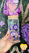 Load image into Gallery viewer, Evil Eye Glass Can