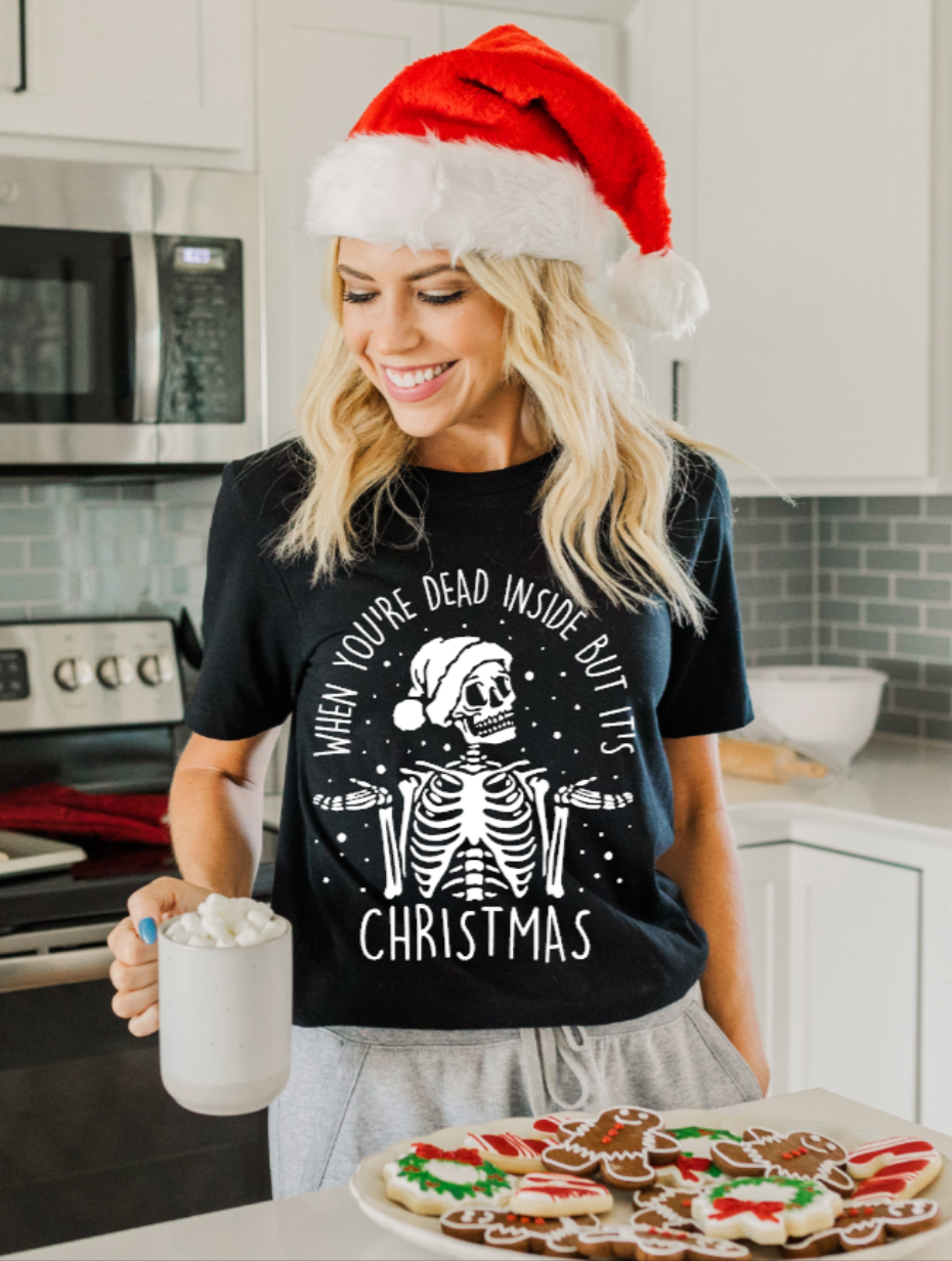 When You're Dead Inside but it's Christmas